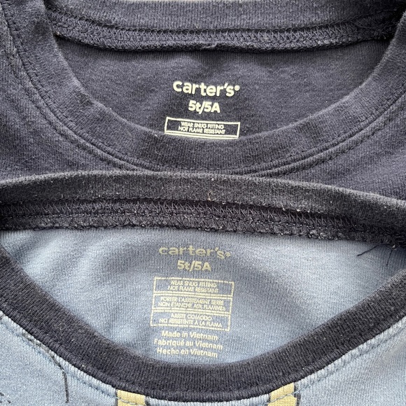 Bundle of 2 Carter’s Toddler Boy Lion Print Long Sleeve Pyjama Sets in 5T - Picture 4 of 4